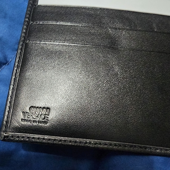 Gianni Versace Mens Wallet Black Leather - Picture 4 of 11